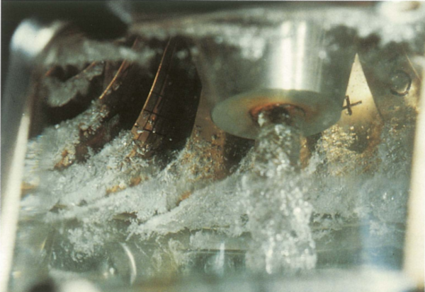 Ensaio de Cavitação em Rotor Francis  - Laboratório IMHEP- LAUSANE- SUIÇA